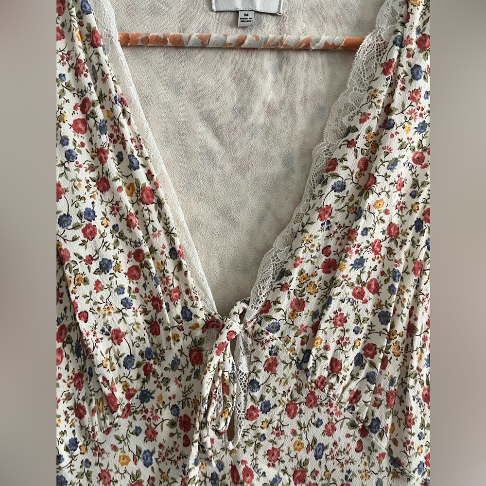 Reformation Sharla Dress Ivory - Picture 9 of 11